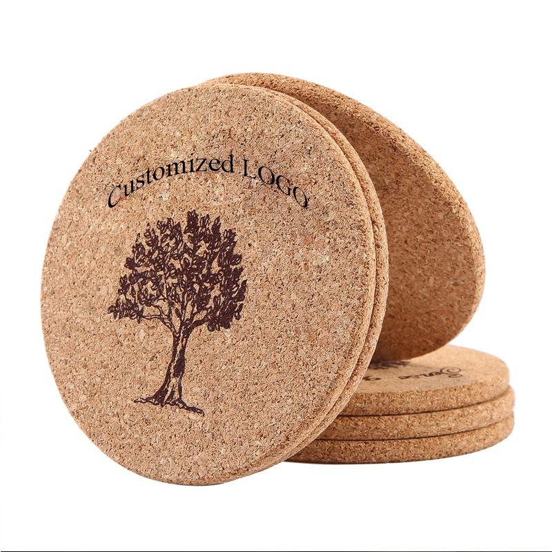 95*5mm Cork Drink Coaster Coffee Cup Mat Tea Mug Pad Placemat Non Slip