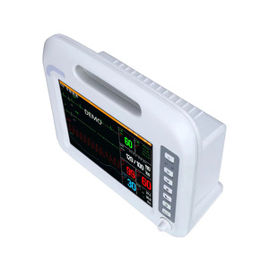 Hospital Use Electric Multi-Parameter Patient Monitor Plastic Examination Therapy Equipment