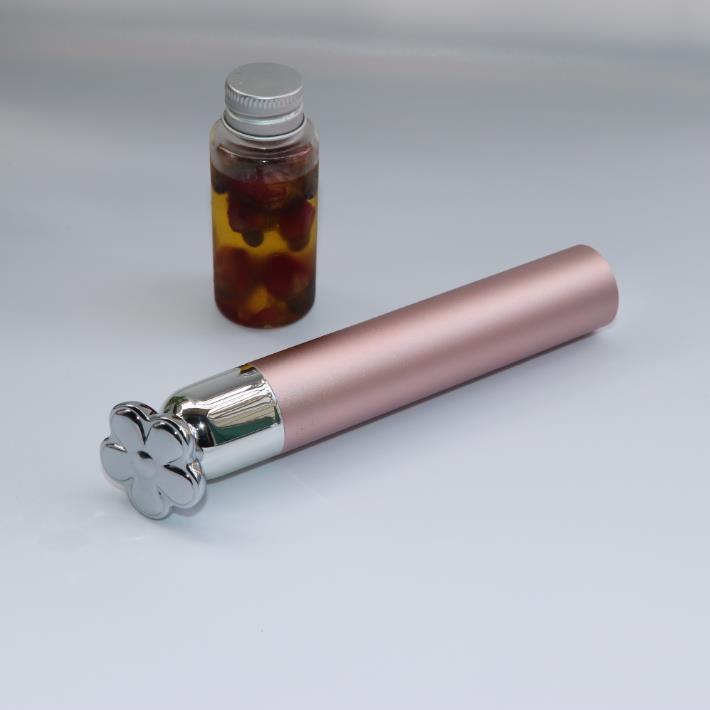 Rechargeable Dark Circle Remover Heated Sonic Vibration Eye Massager Wand Microcurrent Eye Stick Electric
