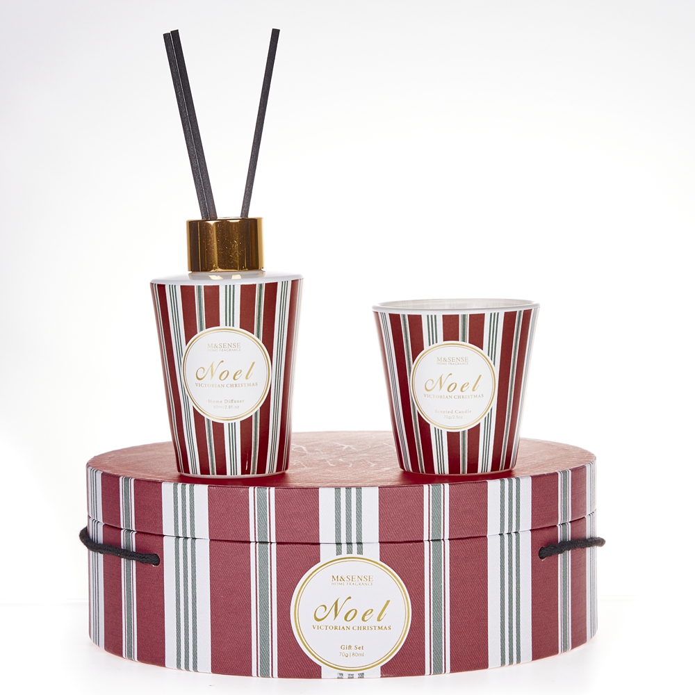 Luxury Combination Christmas Festival Diffuser And Aroma Candle Gift Set