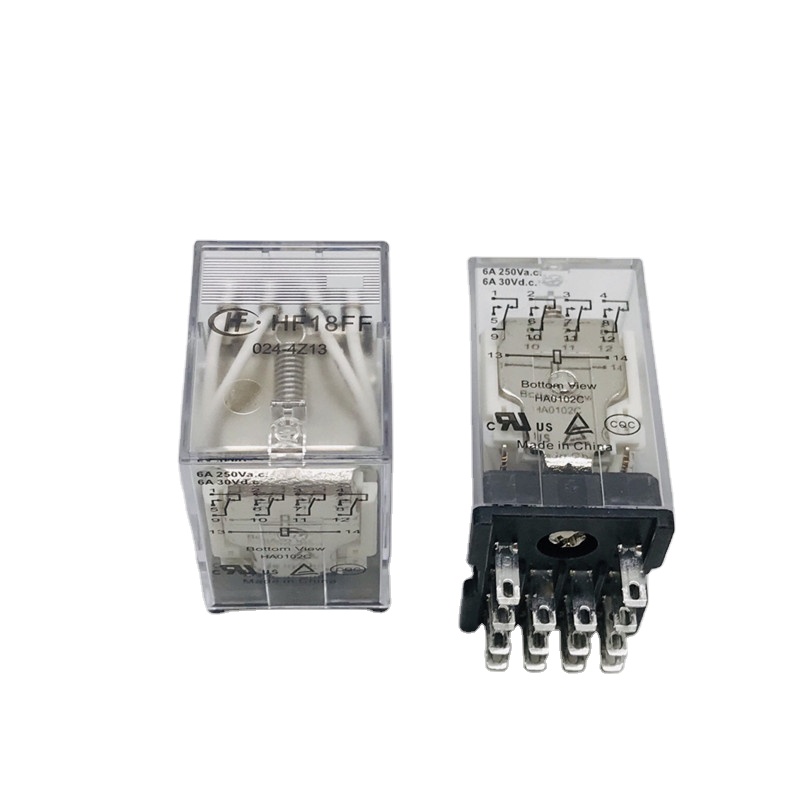 Новый оригинальный реле HONGFA HF18FF-024-4Z13 6A 14 шпильки 250VAC четыре группы преобразования малых и средних реле мощности