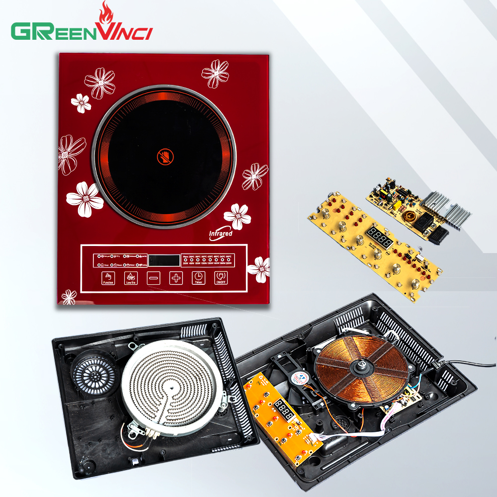 Davinci Factory wholesale home appliance custom logo CKD SKD induction cooker spare parts