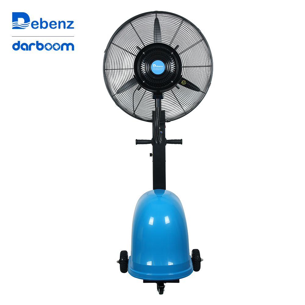 26" inch outdoor industrial electric mist fans with water spray