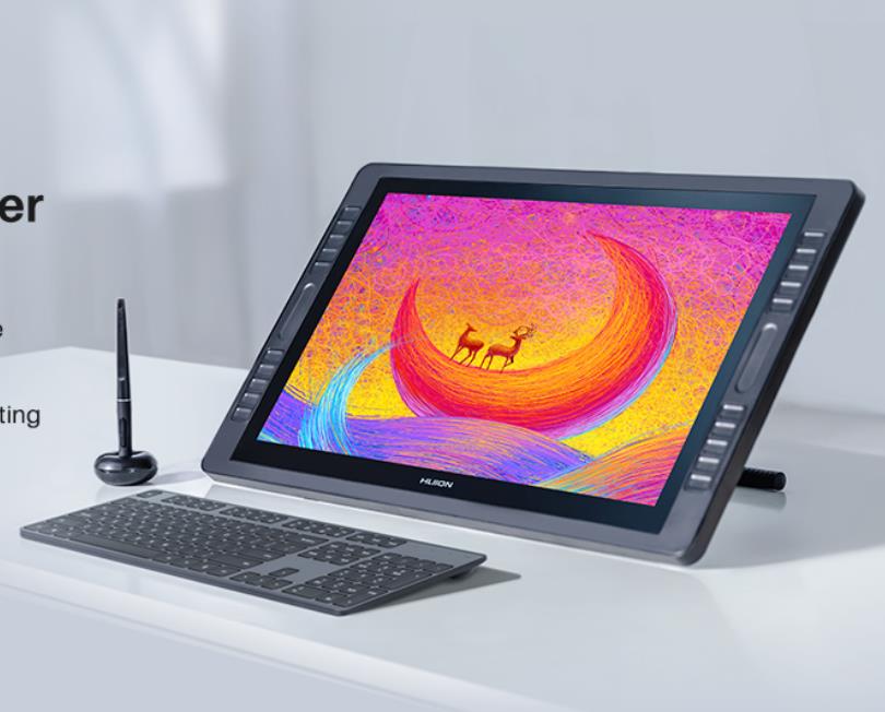 Все в одном ПК Huion Kamvas Studio 22 (16 + 240 ГБ) Профессиональный чертежный компьютер с ЖК-мониторами