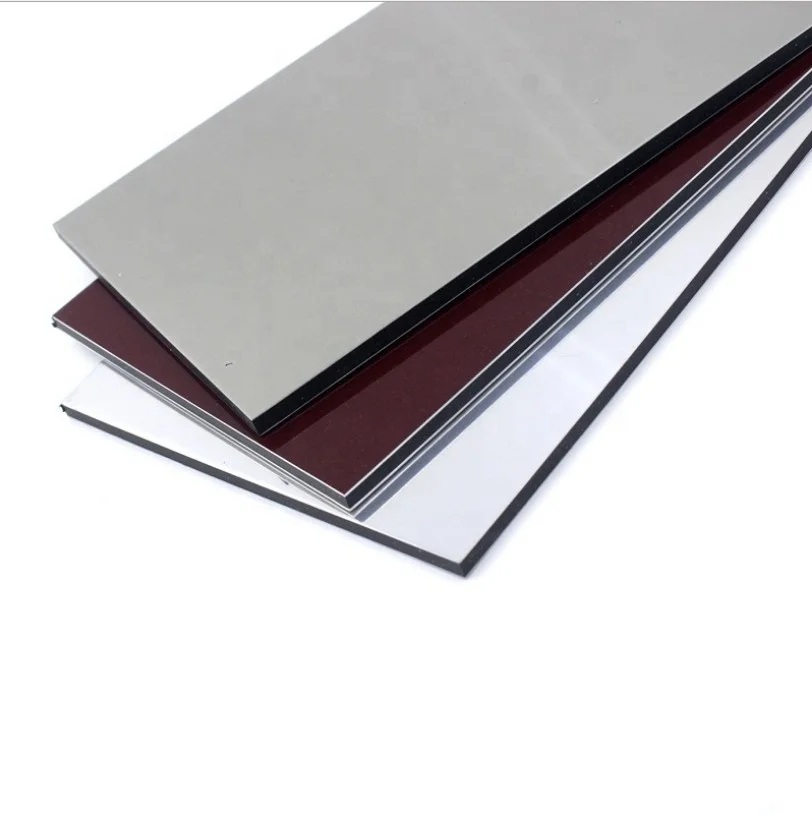 Eco-friendly 4x8 / 4X10 Feet Aluminum composite panel Unbroken Core Sandwich Panel for Partition Furniture