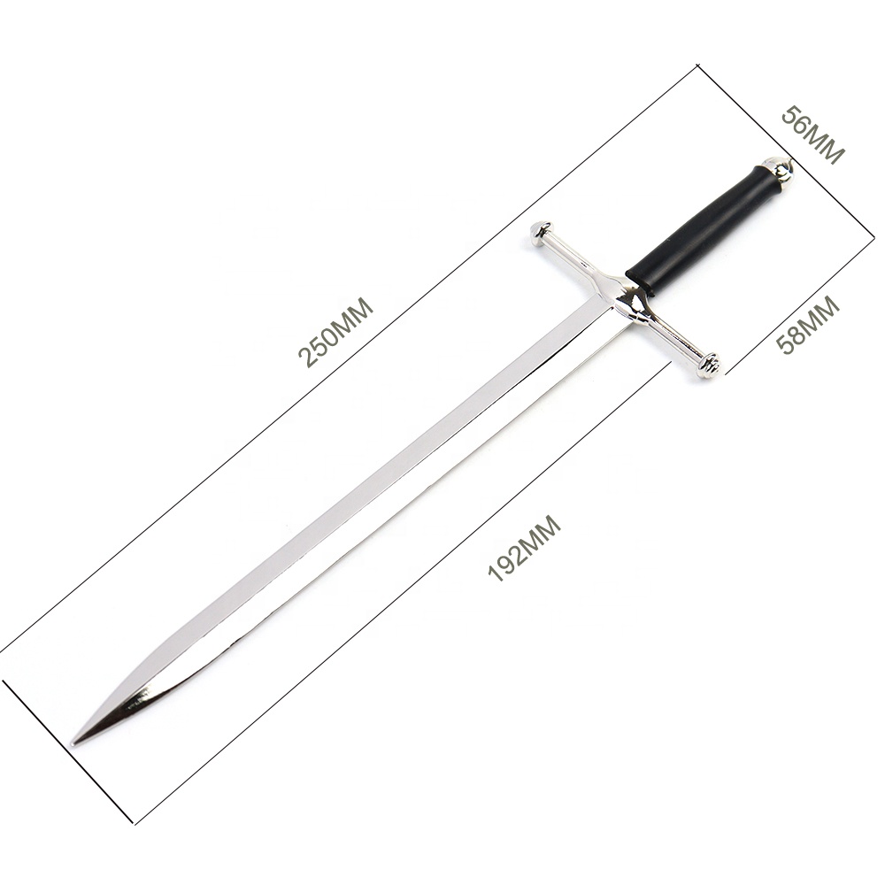 Литая металлическая открывалка для писем Templar Sword