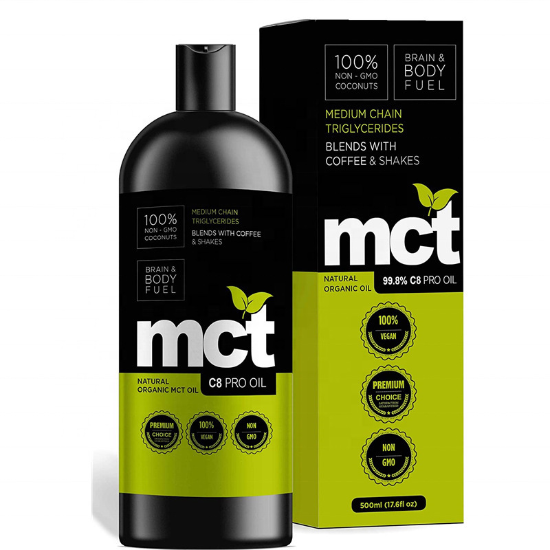Органическое Масло MCT C8 для утреннего кофе-лучшая добавка к MCT Oil Keto для поддержания энергии