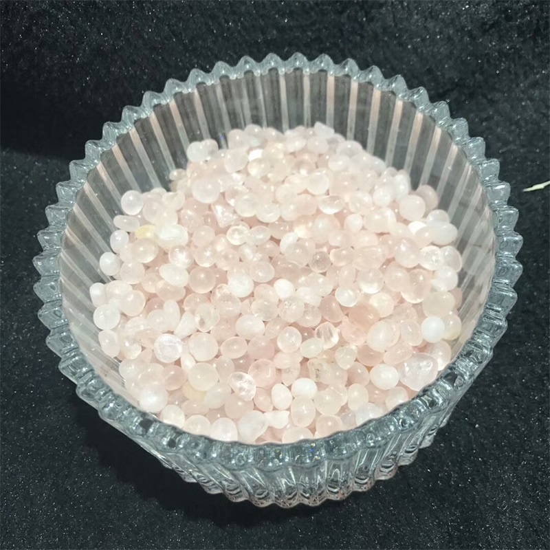 Bulk Wholesale 6mm Natural Tumbled Rose Quartz Beads Stone Crystals Gravel