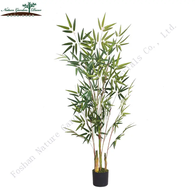 Artificial Bamboo Tree Plant Chinese Bamboo Fake Tree For Sale Green Plants Artificial