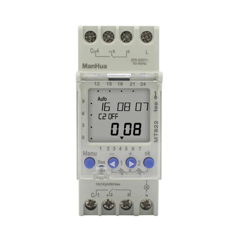 ManHua MT822 random clock summer time timer switch for home use