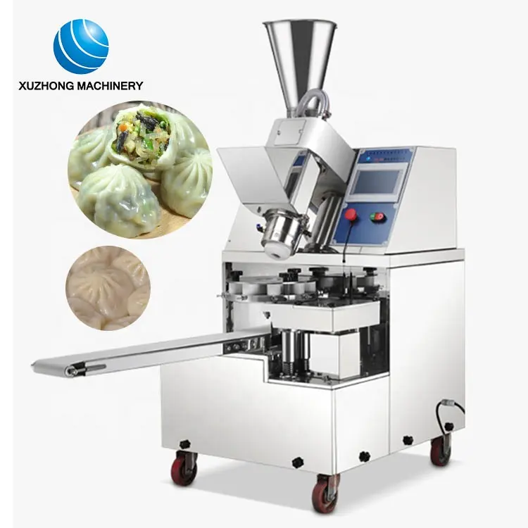 Commercial Automatic Momo Making Machine Maker Electric Small Soup Dumpling Baozi Making Machine Grain Product Making Machines