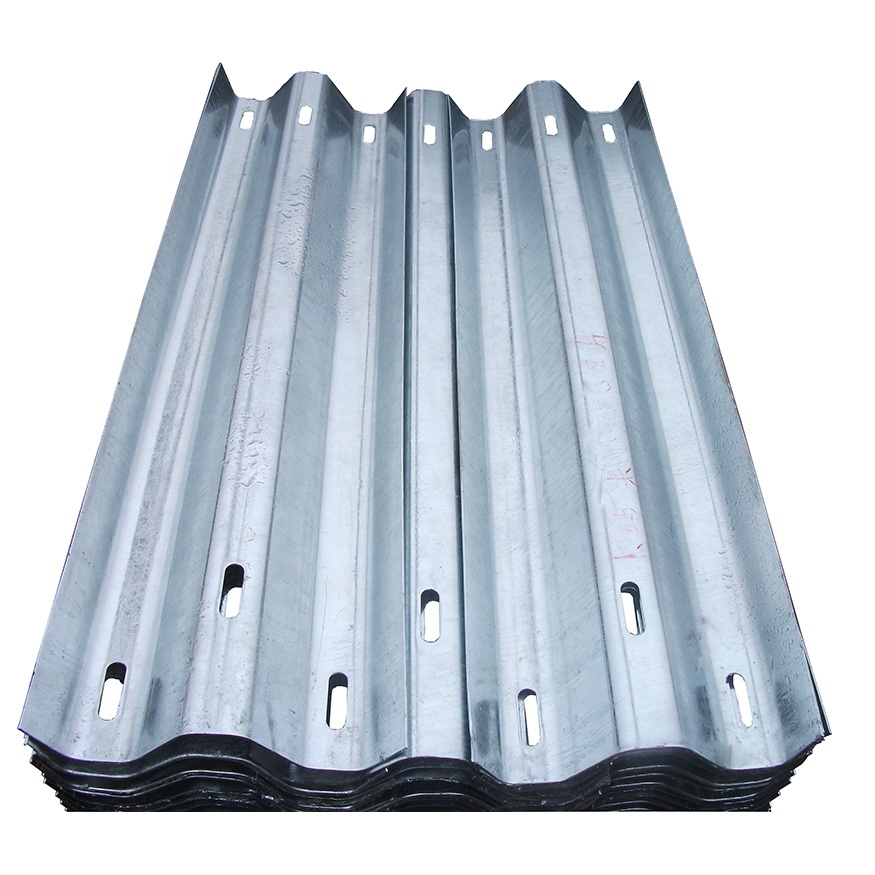 Zinced Steel Road Fence Security Traffic Barrier Highway Guardrail For Sale