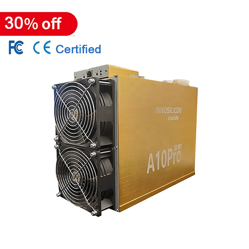 Хорошая цена Innosilicon A10 Pro 5g 500mh 6g 720mh 7g 720M 7G 750Mh/s Eth используется innosilicon750Mh/S Miner 7Gb 1350W 750Mhs