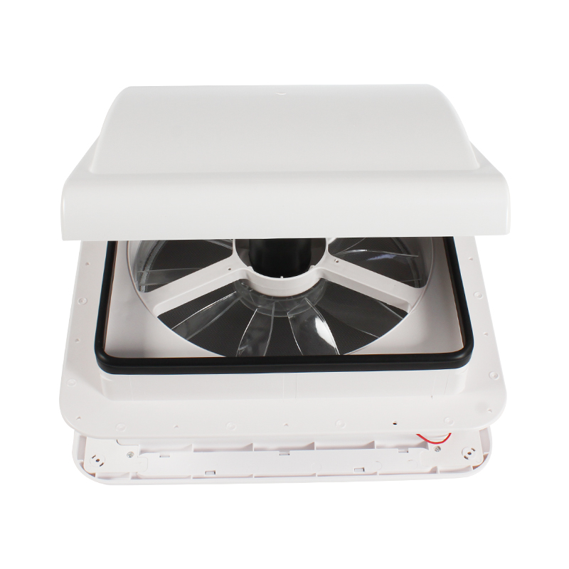 HEYRV Accessories 14' 12VDC Remote Controller with Rain Sensor and RV Exhaust Fan LED Light RV Roof Vent