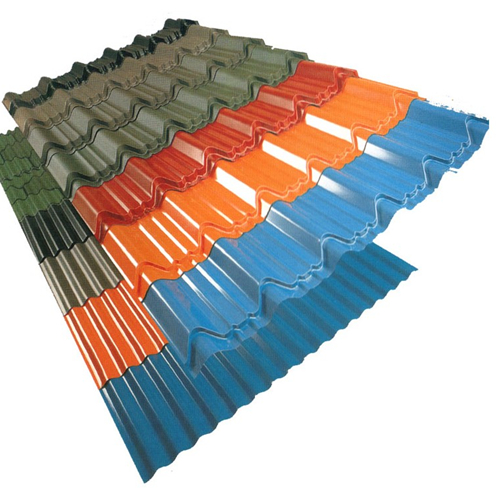 Factory manufactures customized color steel tile and aluminum tile for construction
