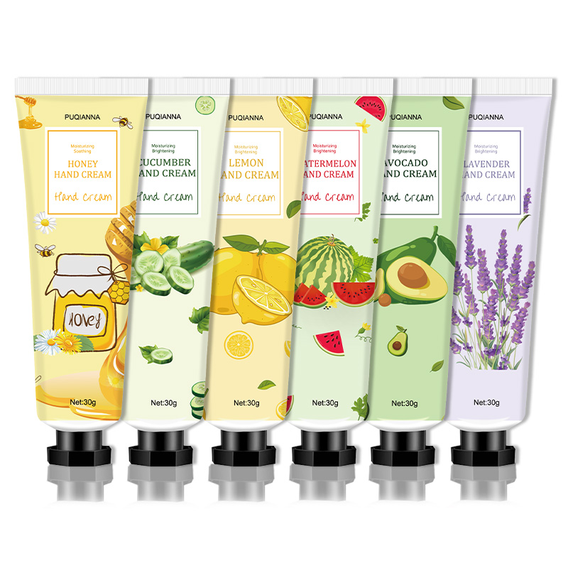 PUQIANNA Direct Manufacturer Hand cream Lotion Fruit Honey Brightening CUCUMBER Moisturizing Anti Aging Skin Care Hand Cream