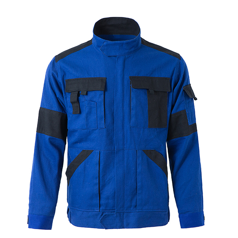 Oxford Fabric Waterproof Factory Worker Uniform Contrast Wear-Resistance Labor Uniform Suits Loose Fit Work Uniform