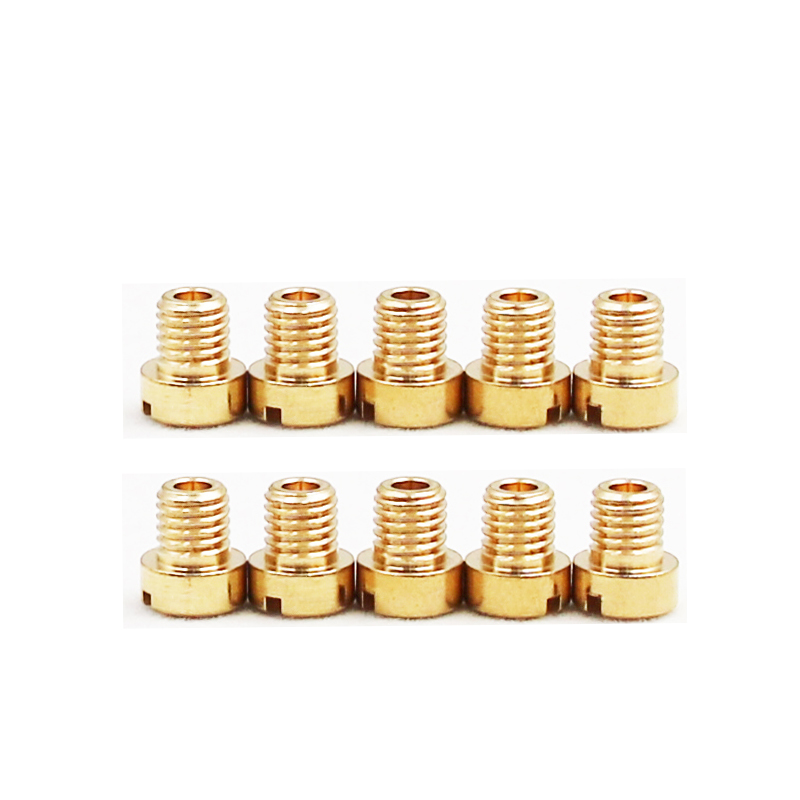 10PCS combination 2 M5*0.75 Motorcycle Carburetor Carburador Main Jets For PHBG AD/DS Racing Carb