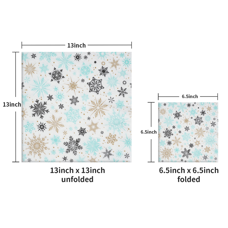 High-quality Factory Wholesale Non-slip Disposable Napkins Restaurant Print Table Napkin