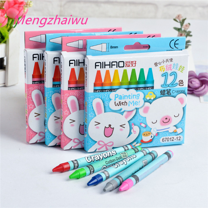Сингапур школьные принадлежности для покупок милые канцелярские ручки kawaii 8 шт./кор. декоративно-прикладного искусства принадлежности экологичный масляная пастель набор