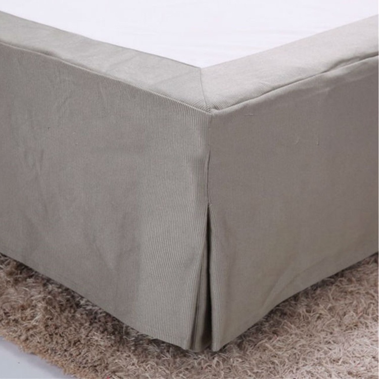 King queen single size hotel bed skirting