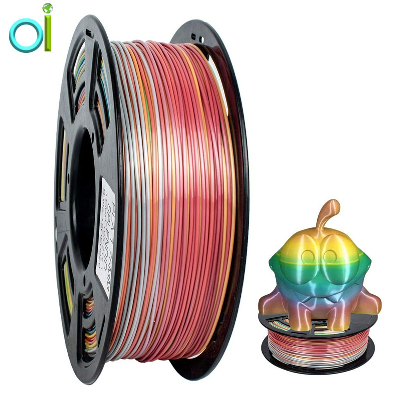 3d Printing Customized Abs Pla 1.75mm Roll 3d Printing Filament Rainbow Color 3D Printer Filament