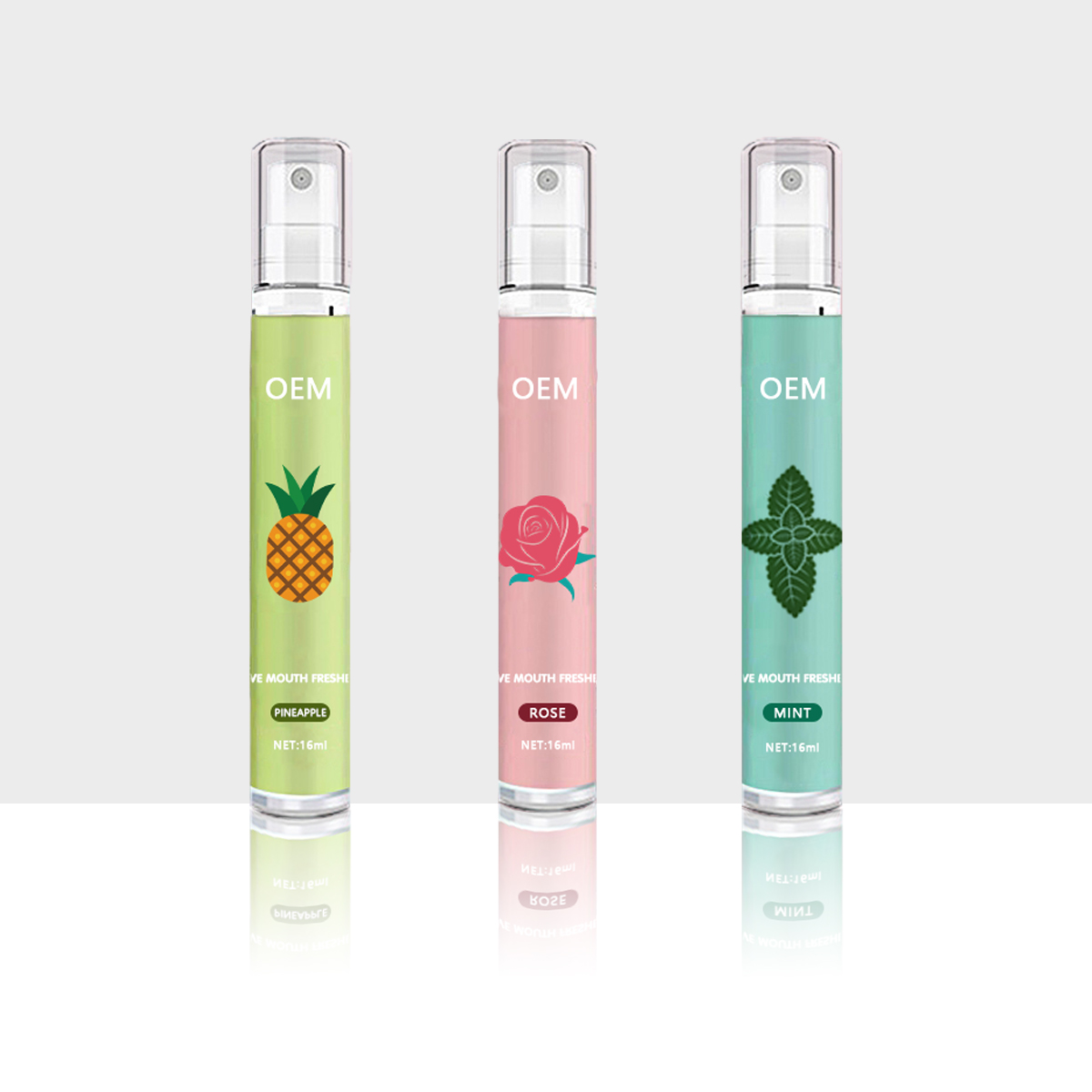 Wholesale Portable 20ml Cool Mint Breath Mouth Fresh Spray Breath Freshener Spray For Women
