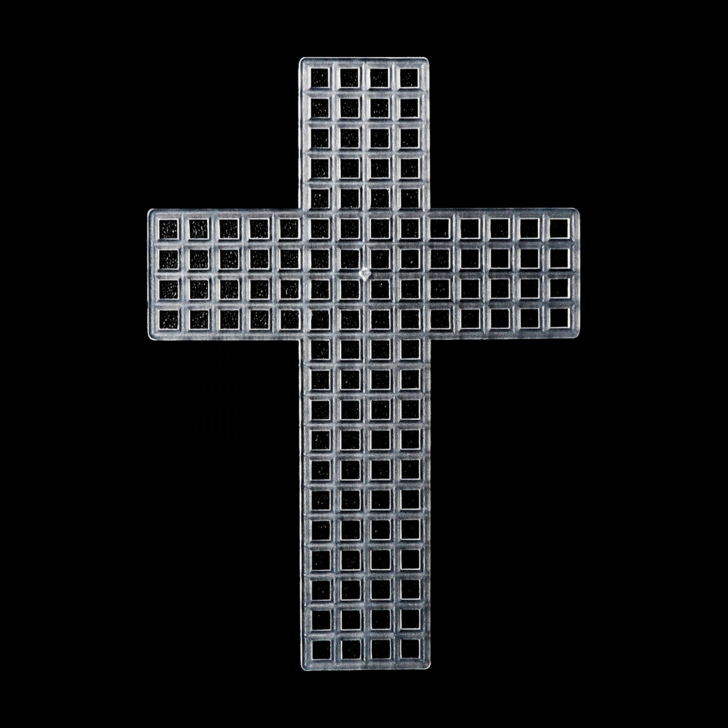 33068/69/47/18 cross/five-pointed star/heart/square shaped needle crafts DIY Clear Plastic cross stitch 10pc pack
