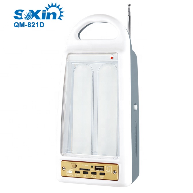 Солнечный smd led трубчатый аварийный фонарь с радио