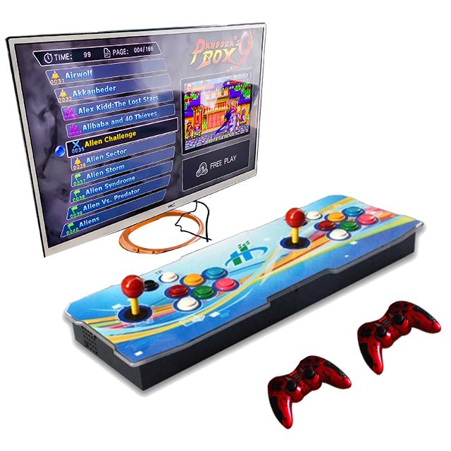 Pandora's Box 9 аркадная игра портативная игровая консоль 3188 в 1 Ретро Классический Pandora Box 12 3D Джойстик для продажи