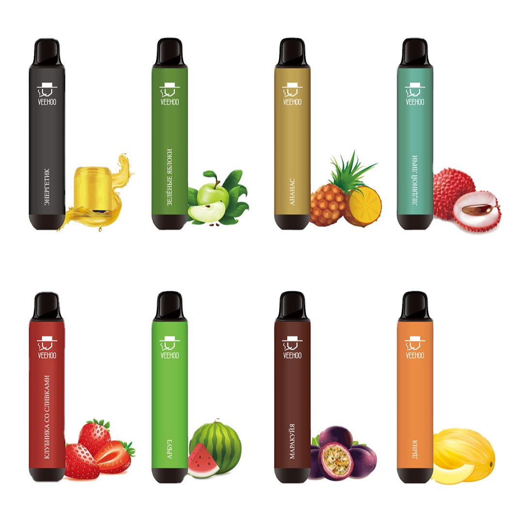 VEEHOO D7 Disposable E-cigarettes Smooth Vape Pen Electric Cigarette With 1000 Puffs 650 mahA Battery Fume Vape Vapy