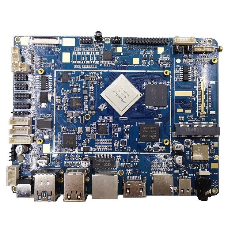 OEM RK3399 hexa core 5,8 Ghz wifi 1000M lan 4G lte ARM Android материнская плата для киоска/сенсорного экрана