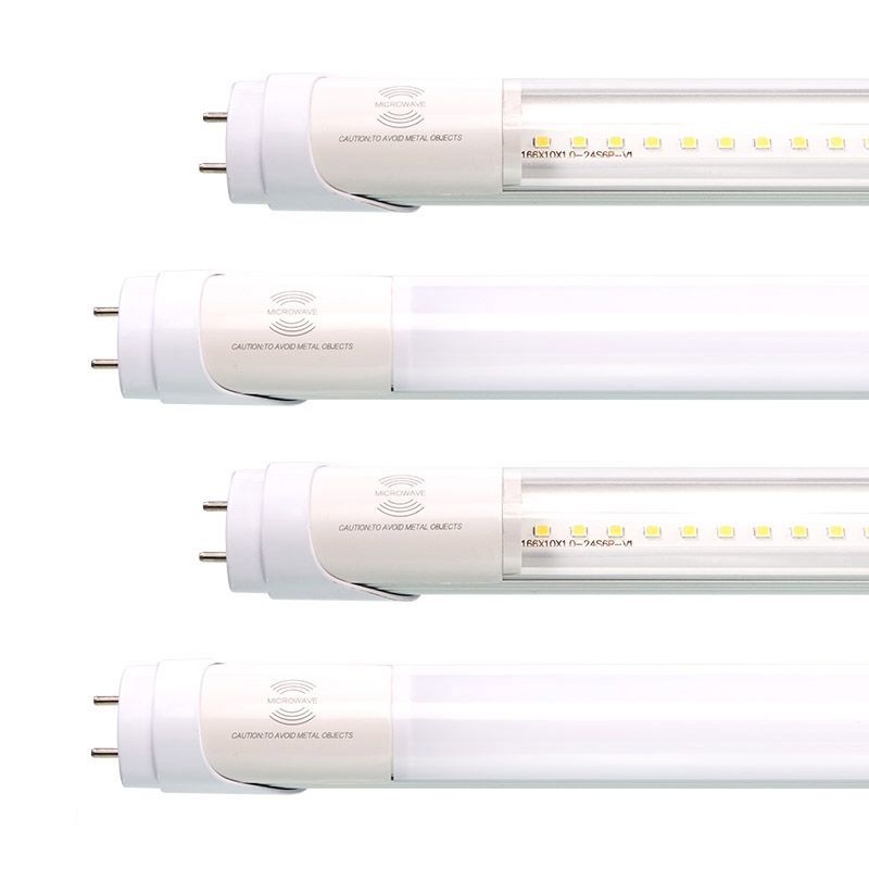 4ft 18w 25w радарный датчик T8 светодиодные трубки света 2700-6500k Alu + pc Европейский сертификат соответствия ограничениям на использование опасных материалов в производстве электрического и электронного Сертифицированный