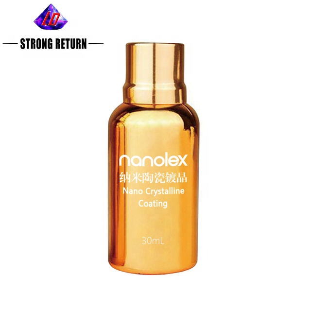 Nanolex nano glass coating with high hydrophobics effect