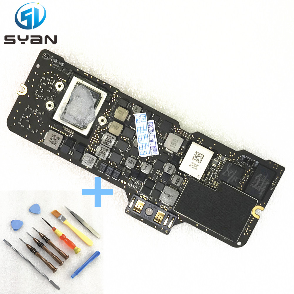 A1534 материнская плата для ноутбука Macbook 12 "1,2 ГГц 8 Гб 256 ГБ SSD материнскую плату 820-00687-B 2016 2017