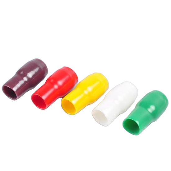 Red white yellow grreen Marine Automotive Copper Ring Terminals Kit protective sleeve