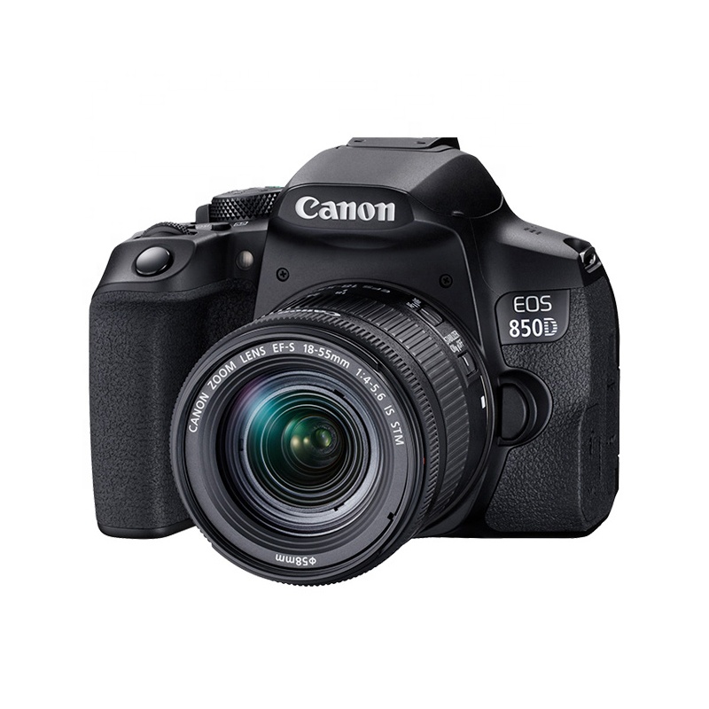 Новинка для Canon EOS 850D SLR цифровая камера 4K HD камера с фотографией EF-S 18-55 мм фотообъектив STM