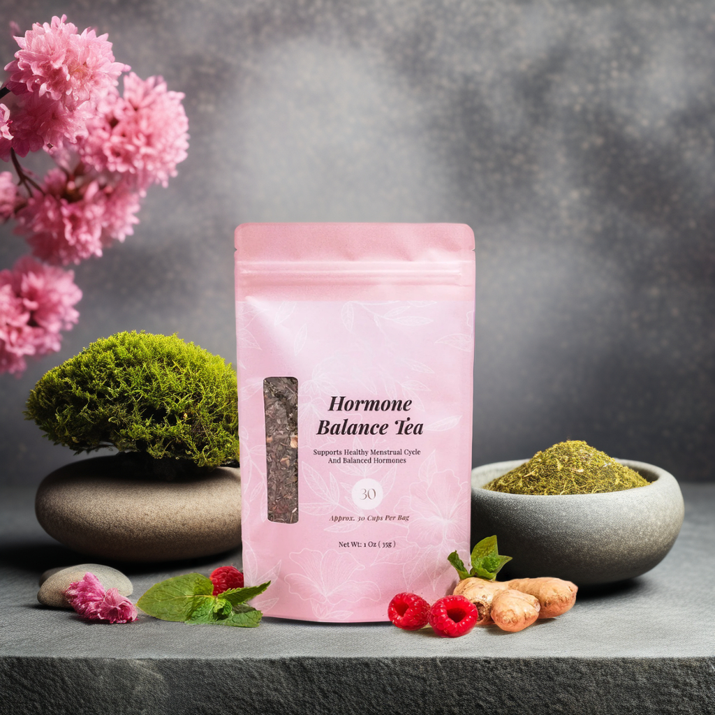 Natural Hormone Balance Tea Remedy Restore Wellness Mood Swings Bloating Period Regular Herbal PMS Tea for Hormone Balance Tea