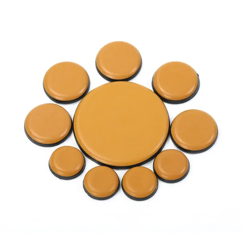 Wholesale high quality OEM furniture gliding pads moving rubber slider for chair