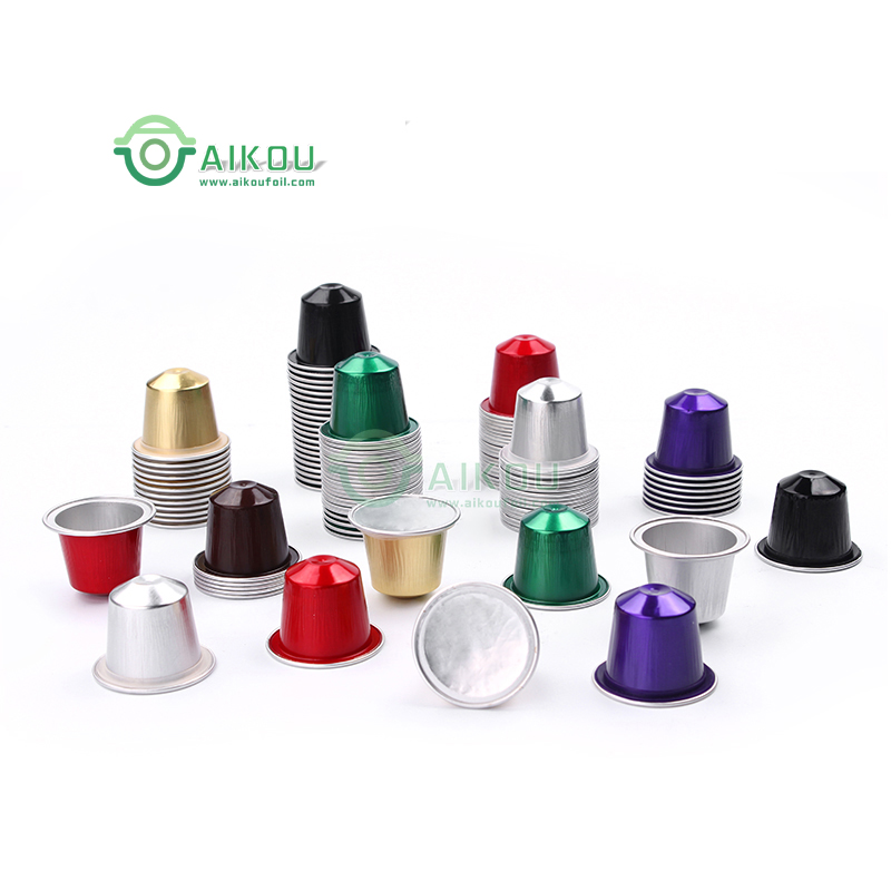 Капсула из алюминиевой фольги для кофемашины Nespresso с крышкой из фольги под заказ