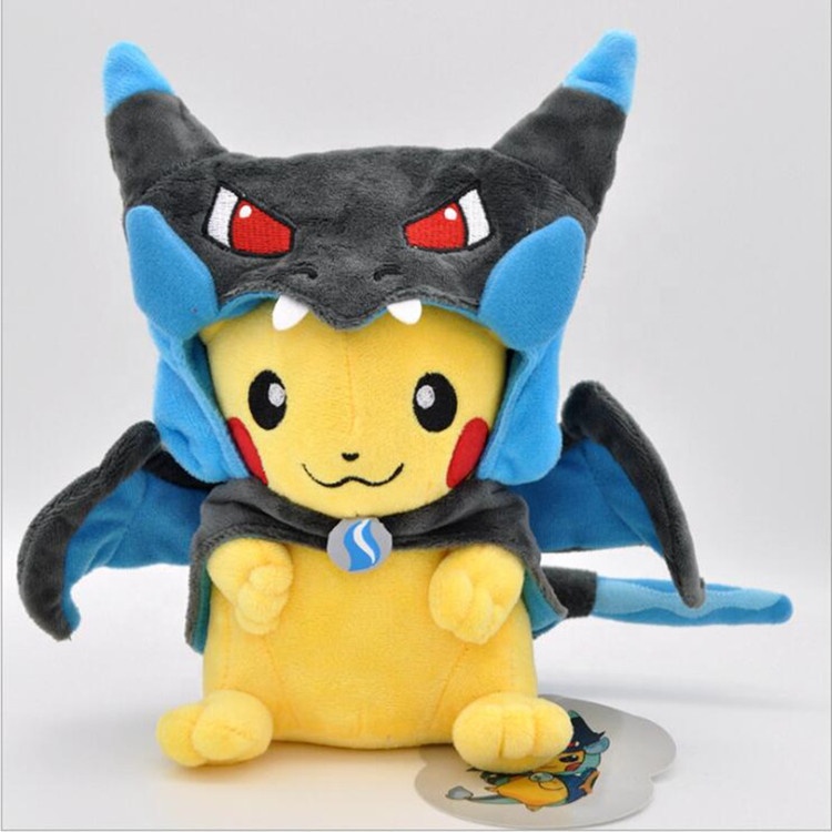 Лидер продаж, супер мягкие коллекционные плюшевые игрушки Pokemon Go из аниме «Покемон Пикачу»