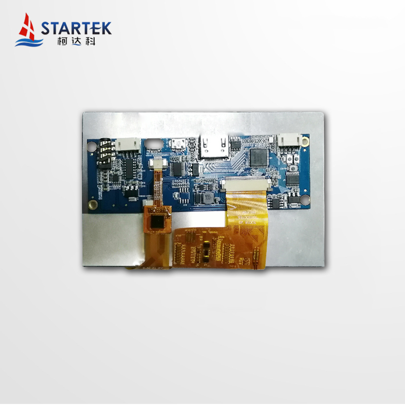 5.0 inch 800*480 IPS LCD with CTP  HD MI interface  high brightness  TFT LCD with a HD MI transfer board