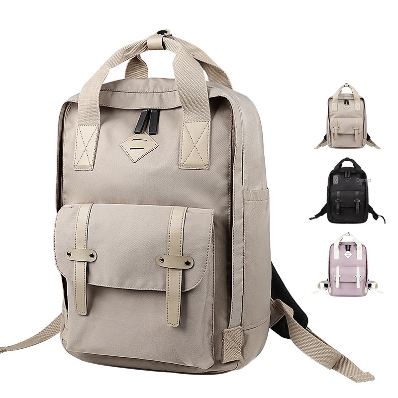 Doughnut Backpack Women's Korean Style Large-capacity Travel Backpack Schoolbags For Boys And Girls Backpack Computer Bag