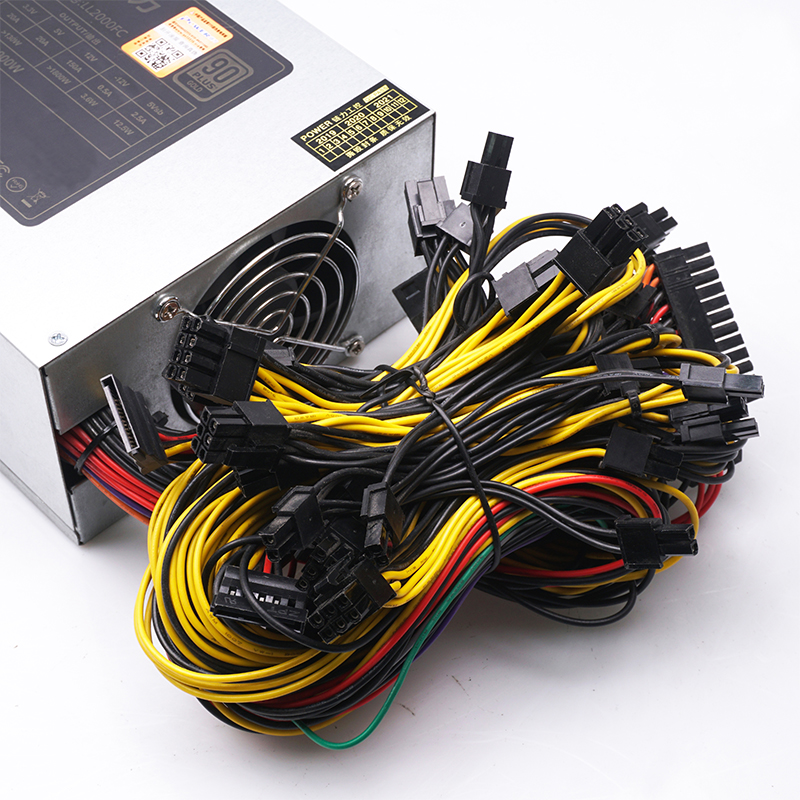 OEM новейший стиль gpu ATX блок питания 2000 Вт компьютерный корпус блок питания