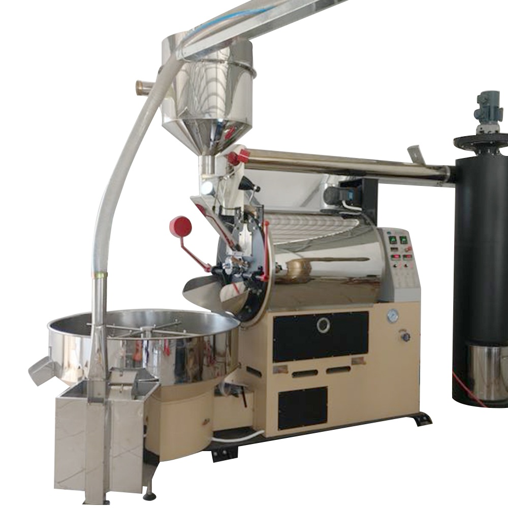 Wholesale price industrial gas cocoa bean roaster 10kg 15kg 40kg coffee roaster