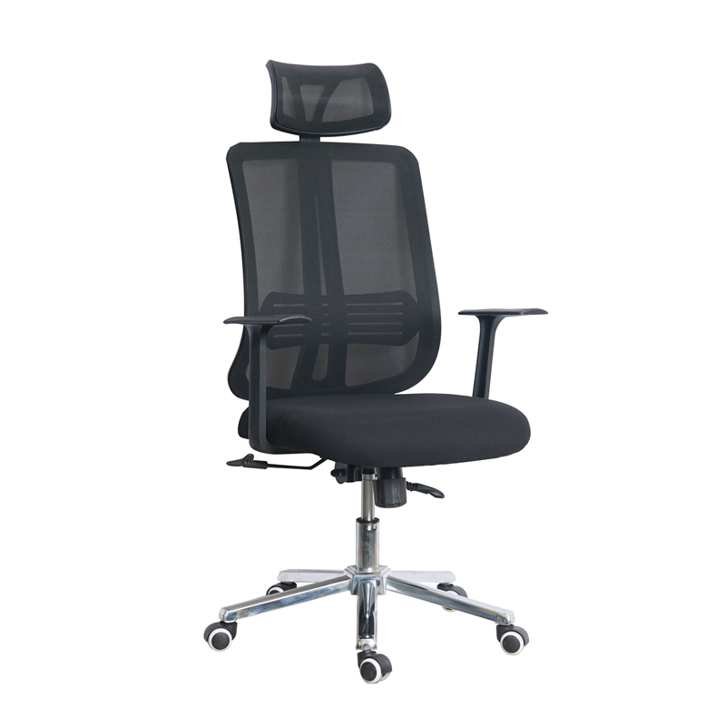 Free sample Back mesh fabric swivel computer desk luxury Ergonomic Executive commercial office chairs with headrest