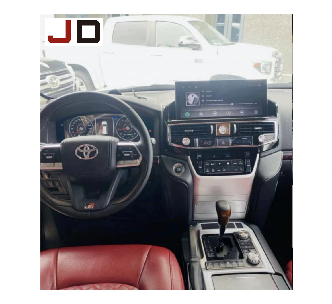 Комплект внутренней модификации JD для автомобилей, рулевое колесо для Toyota land cruiser LC200, модификация до LC300 2022