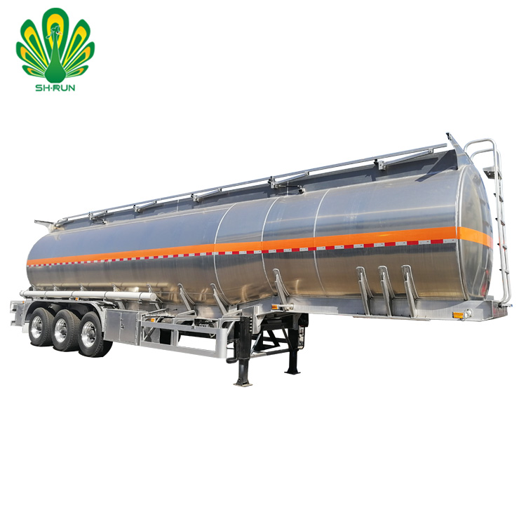 Fuel tank container oil transport semi trailer shandong
