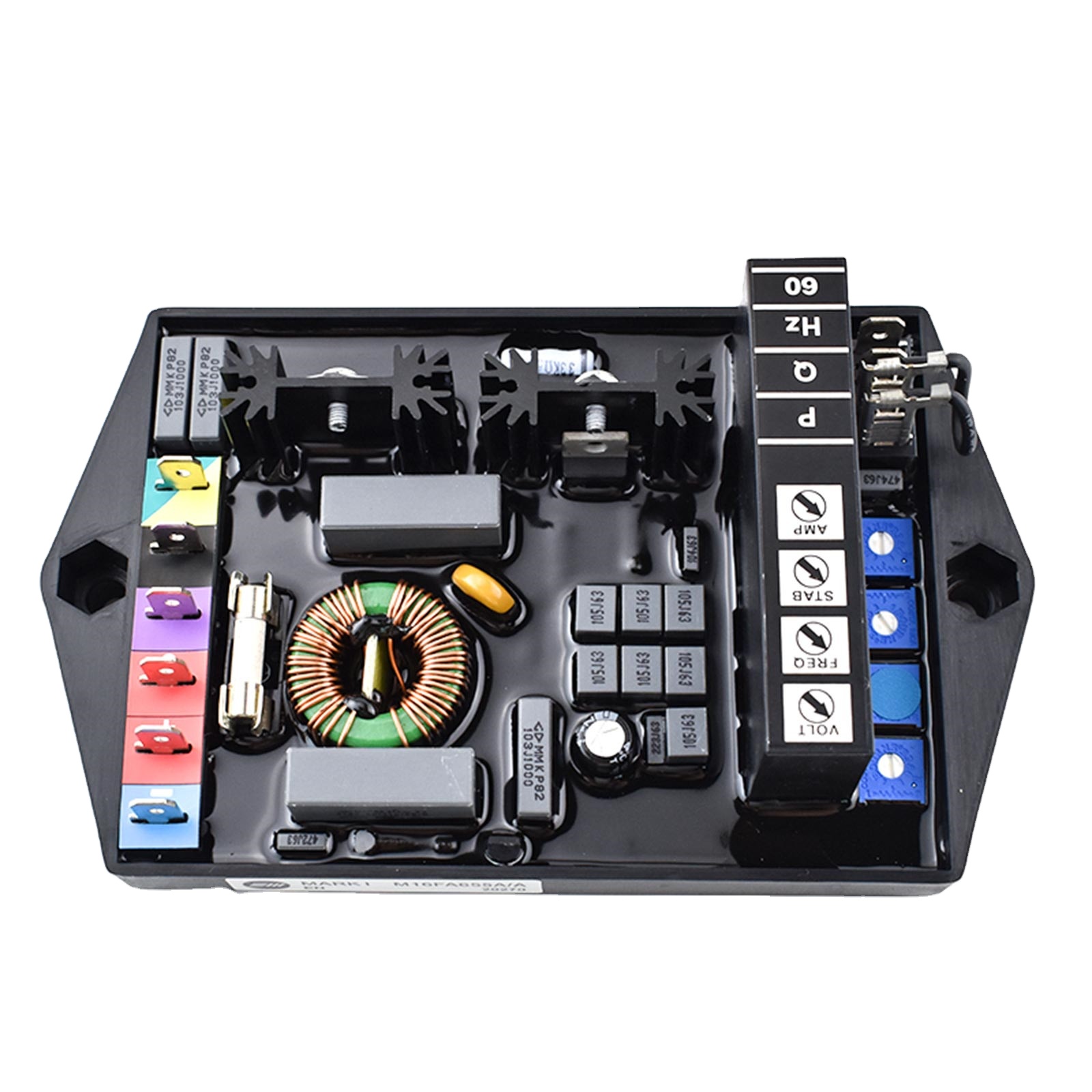 Регулятор, генератор Avr M16fa655a M16fa655a, регулятор напряжения Avr M16FA655A, сменный оригинальный генератор AVR