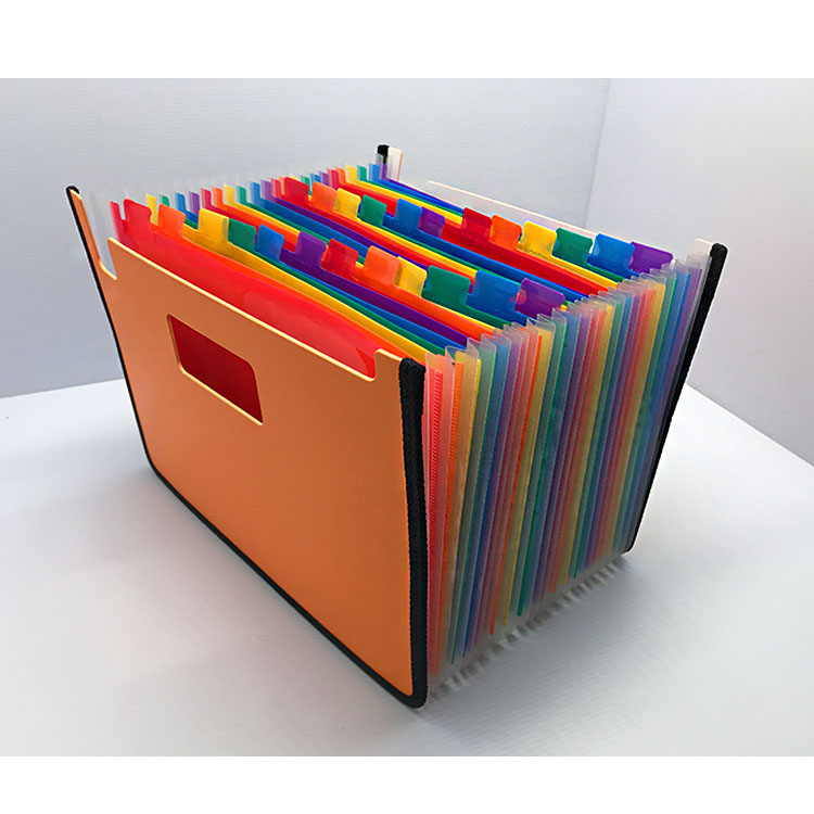 Expanding Accordion File Folder 24 Pockets  Alphabetical Expandable File Organizer for Document Paperwork Tax Bill or Receipt